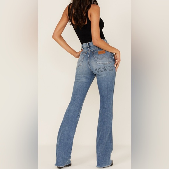 Rare!!! Wrangler x Fender Westward Boot Jean - Picture 2 of 14